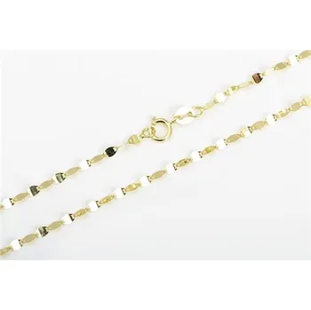 Řetízek Řetízek ze žlutého zlata ankr valentina 42cm ZLR0994F + DÁREK ZDARMA