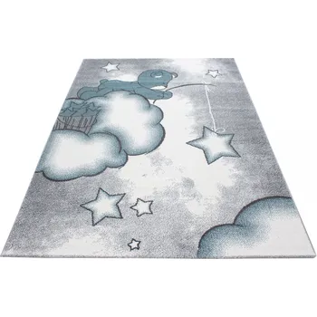 Koberec Ayyildiz Kids 580 modrý medvídek 160 x 230 cm