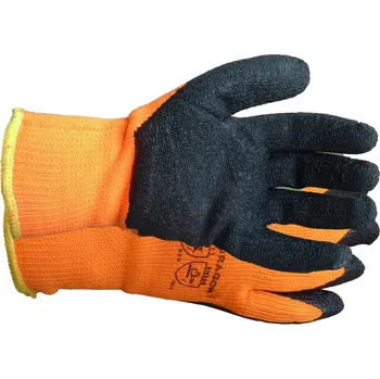 Pracovní rukavice Zateplené rukavice 10