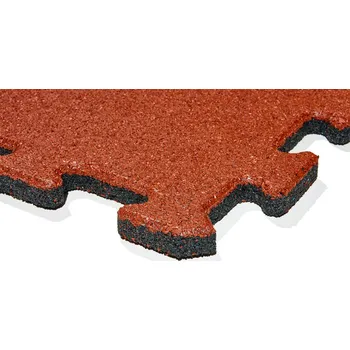 Venkovní dlažba Lanit Plast Fundus Puzzle P25 gumová dlažba 500 x 500 x 25 mm