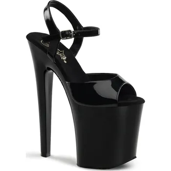 Dámské erotické boty Pleaser XTREME-809 Black Velikost 38