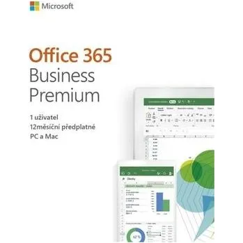 MICROSOFT 365 Business Standard CZ, elektronická licence pro komerční použití, Předplatné, 1 licence, 12 měs., česká lokalizace, elektronická licence