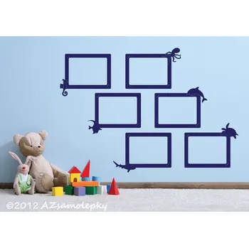 Samolepící dekorace Samolepky na zeď - Kolekce FOTO Mořský svět - š. 13 x v. 9 cm