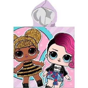 Panenka UNITED ESSENTIALS Pončo L.O.L. SURPRISE 55x110 cm