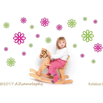 Samolepící dekorace Samolepky na zeď - DUO sedmikrásky - kolekce L