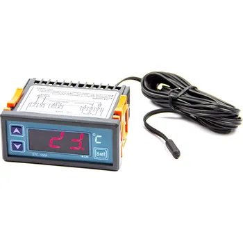 Digitální termostat se sondou STC-100A, -40° až +70°C