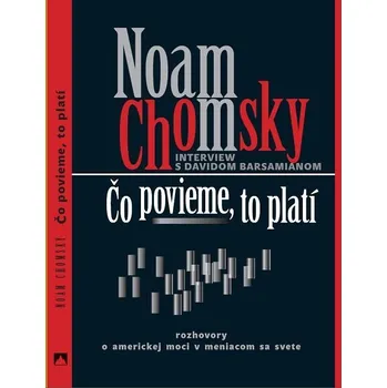 Kniha Čo povieme, to platí - Noam Chomsky (E-Kniha)