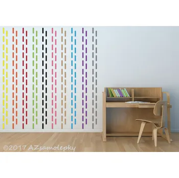 Samolepící dekorace Dětské samolepky na zeď - Kolekce tyčinek - kolekce XS