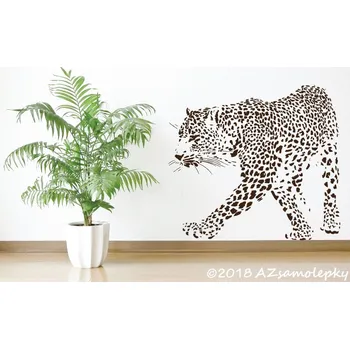 Samolepící dekorace Samolepky na zeď - Jaguár II. - S (66 x 60 cm)