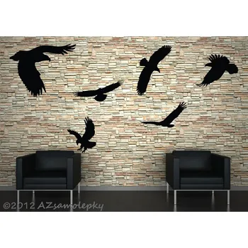Samolepící dekorace Samolepky na zeď - Ptáci - kolekce S