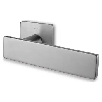 Dveřní kování M&T Dveřní nerezová klika Entero čtvercové magnet. rozety, Objekt NRz, WC/koupelna