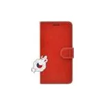 Pouzdro typu kniha FIXED FIT pro Apple iPhone XR, červené