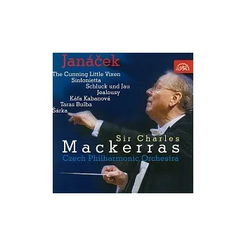 Česká hudba Česká filharmonie, Sir Charles Mackerras – Janáček: Suita z Lišky Bystroušky, Sinfonietta, Schluck und Jau, Žárlivost, Taras Bulba (Live) CD - DOPRAVA ZDARMA od 2 000 Kč