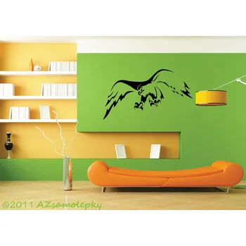 Samolepící dekorace Samolepky na zeď - Orel - L (60 x 24 cm)