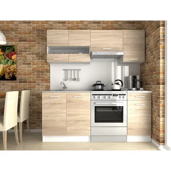 Kuchyňská linka Kuchyňská linka LUSSI III 180 dub sonoma