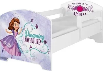 Dětská postel BabyBoo 160 x 80 cm Disney s matrací bílá