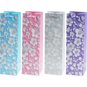 Dárková taška Taška dárková T12 mix50 105x360x105mm, 1ks