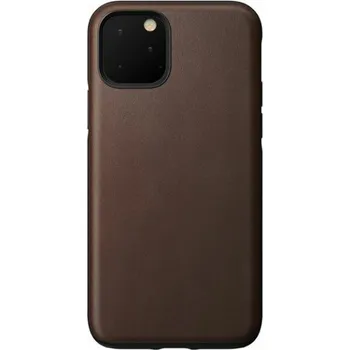 Pouzdro na mobilní telefon Nomad Rugged Leather case pro Apple iPhone 11 Pro hnědé