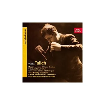 Česká hudba Václav Talich – Talich Special Edition 9. Mozart: Předehry (Figarova svatba, Kouzelná flétna), Symfonie č. 33 a 38 - Čajkovskij: Suita č. 4 CD - DOPRAVA ZDARMA od 2 000 Kč