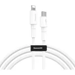 Baseus Mini kabel USB-C PD / Apple Lightning 18W / 1m / QC 3.0. white CATLSW-02