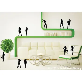 Samolepící dekorace Samolepky na zeď - Modelky - S