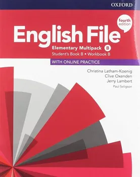 Anglický jazyk English File Elementary Multipack B with Student Resource Centre Pack 4th Edition - Clive Oxenden, Christina Latham-Koenig (2019, měkká vazba)