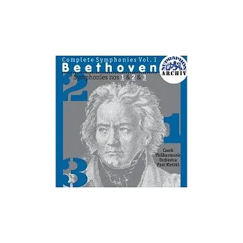 Česká hudba Česká filharmonie/Paul Klecki – Beethoven: Symfonie č. 1-3, Egmont (předehra) CD - DOPRAVA ZDARMA od 2 000 Kč