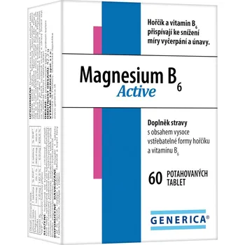 Generica Magnesium B6 Active 60 tbl.