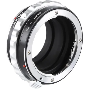 Redukce K&F Concept z objektivu Pentax K/M/A/FA/DA na Fujifilm X (Umožní nasadit objektiv s bajonetem Pentax na fotoaparáty Fuji FX)