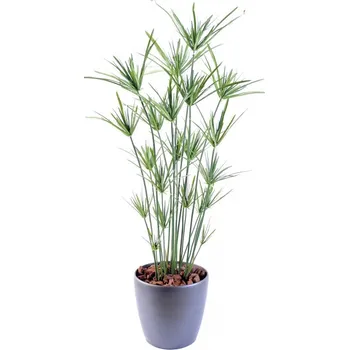 umělá květina Luxusní umělá rostlina Šáchor, 110cm