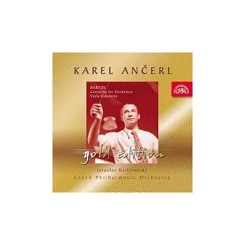 Česká hudba Česká filharmonie, Karel Ančerl – Ančerl Gold Edition 26. Bartók: Koncert pro orchestr, Sz 116, Koncert pro violu a orchestr Sz 120 CD - DOPRAVA ZDARMA od 2 000 Kč
