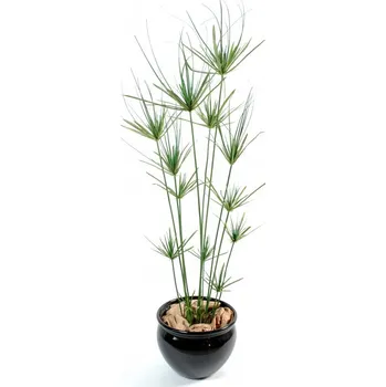 umělá květina Luxusní umělá rostlina Šáchor, 140cm