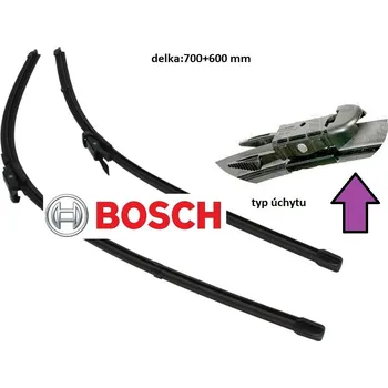 Stěrač stěrače citroen c4,přední 700+600mm,bosch 3397118965