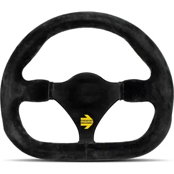 Soustava řízení MOMO Model 27 závodní semišový volant 270 mm