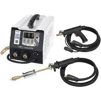 Svářečka Spotovačka - bodovací stroj GYS GYSPOT EXPERT 400 (Spotovačka - bodovačka GYS GYSPOT EXPERT 400 je spotovací stroj pro opravy a vyrovnávání pozinkovaných a velice tenkých plechů. Spotovačka je od firmy GYS.)