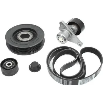 Rozvod motoru 7701476644 sada kladek plochého řemene+řemenice renault 2.0 dci