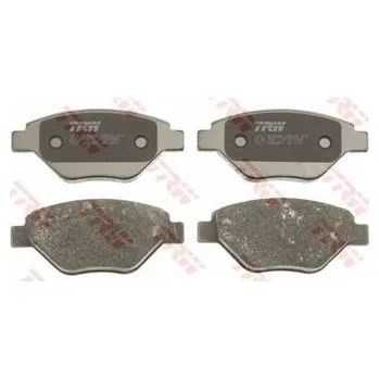 Brzdová destička přední brzdové destičky renault,7701207673*, trw gdb1571