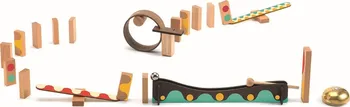Dřevěná hračka Djeco Zig & Go Dřevěná dráha 25 dílků