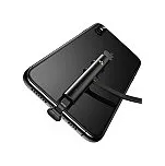 USAMS SJ379 U39 Sucker Gaming Datový Kabel 1.2m Lightning Black