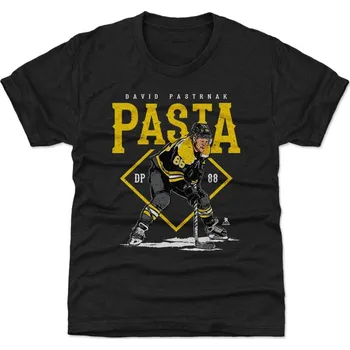 Chlapecké tričko Dětské tričko Boston Bruins NHL David Pastrnak #88 Pasta WHT 500 Level Velikost: L (10 - 11 let)