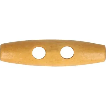 Galanterie Knoflíky dřevěné - olivky 25 mm