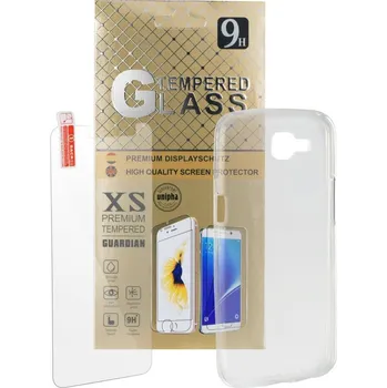 Pouzdro na mobilní telefon Forcell Set ochranného pouzdra a sklo pro Samsung Galaxy Note 8