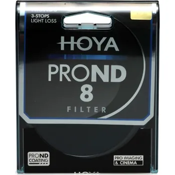 Foto Hoya šedý ND filtr 67mm PROND Neutral Density 8x