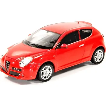 autíčko Recenze Welly Alfa Romeo MiTo 1:24 červená