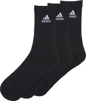 Pánské ponožky Adidas 3-Stripes Performance Crew Socks 3-pack Black/White 35-38
