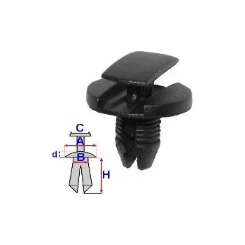 Nýt 856553 příchytka/nýt citroen peugeot