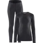 Craft Merino 180 Set W černý/šedý