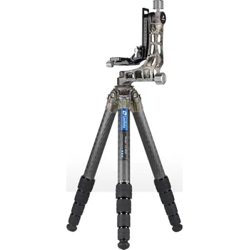 Stativ Tripod Leofoto Ranger LS-365C s hlavou PG-1 - Camouflage (Karbonový stativ Leofoto Ranger LS-365C s gimbal hlavou PG-1 v maskáčové úpravě)