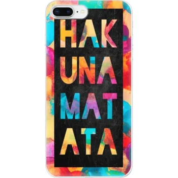 Pouzdro na mobilní telefon Odolné silikonové pouzdro iSaprio - Hakuna Matata 01 - iPhone 8 Plus