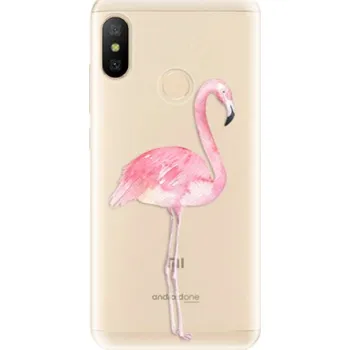 Pouzdro na mobilní telefon Odolné silikonové pouzdro iSaprio - Flamingo 01 - Xiaomi Mi A2 Lite